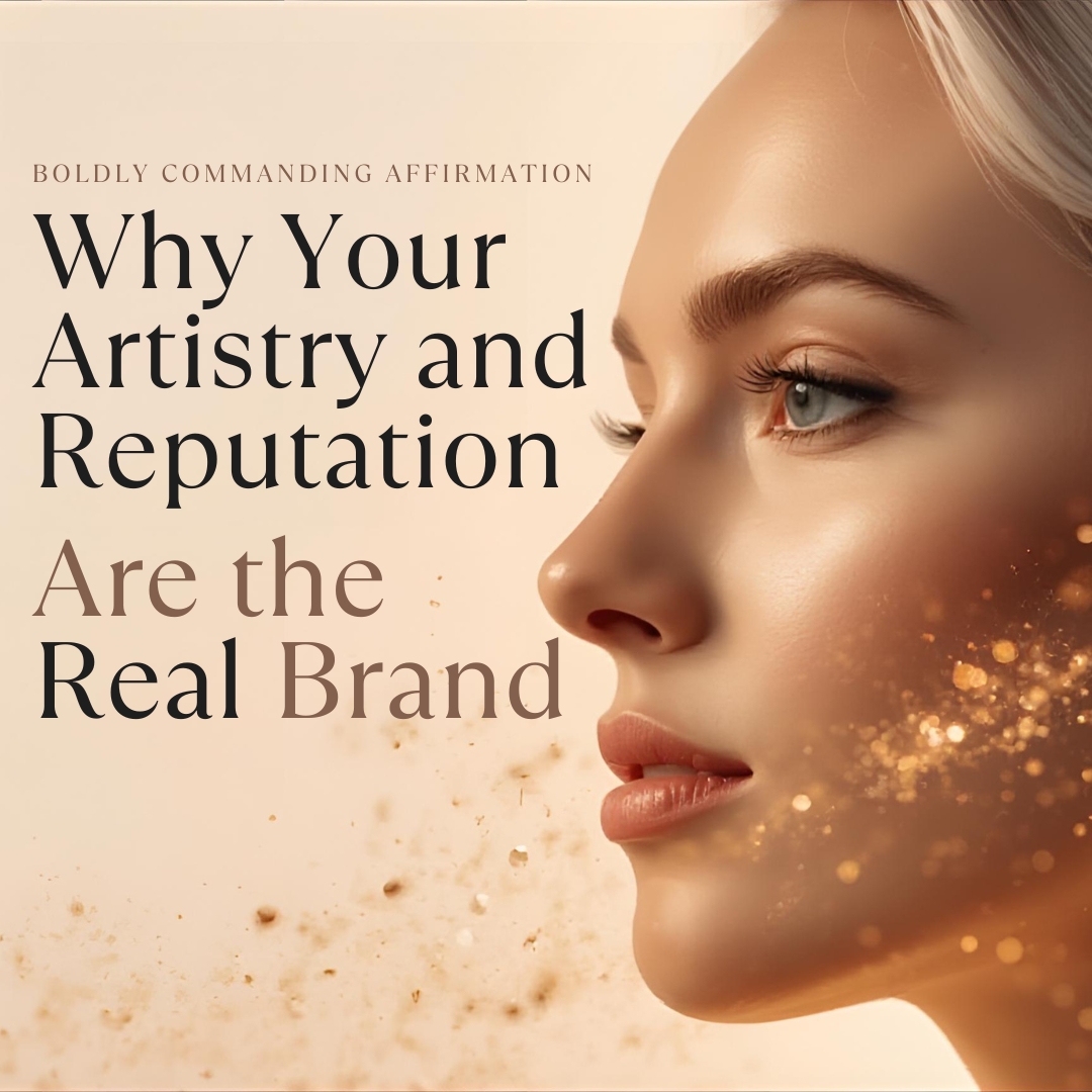 Makeup artist showcasing signature artistry that defines personal brand in India