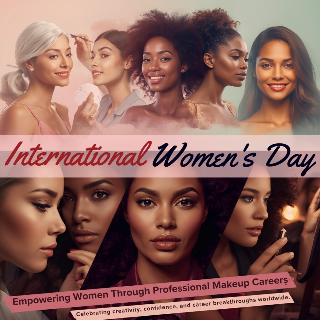 International Women’s Day celebration empowering women through professional makeup careers in Bangalore