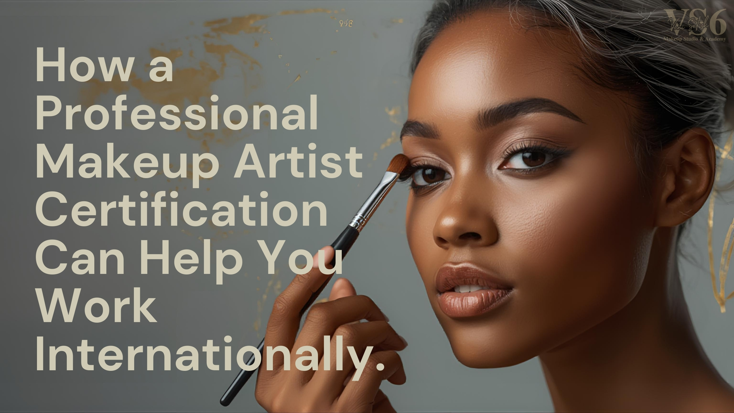 Professional makeup artist certification training in Bangalore helping students build international makeup careers