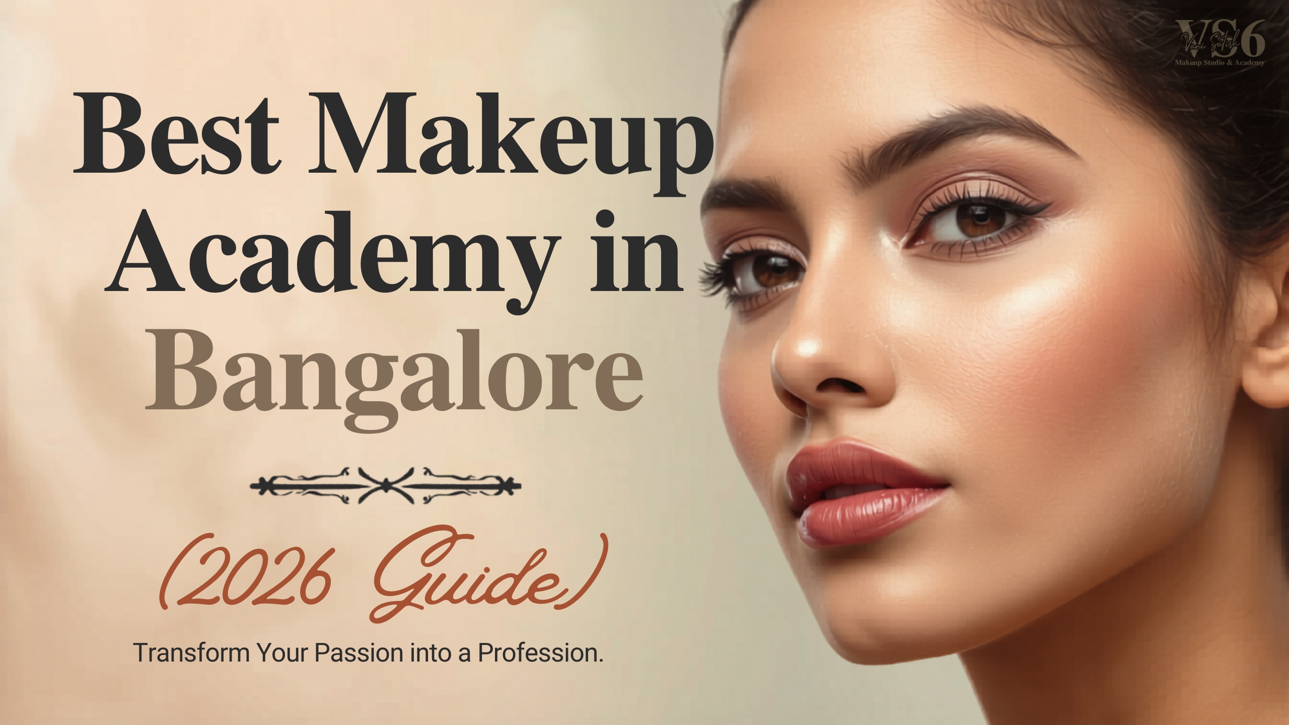Professional makeup course in Bangalore with hands-on training at VS6 Makeup Studio & Academy